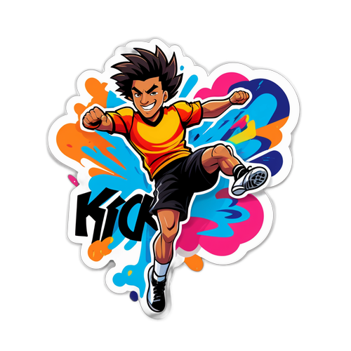 Dynamicny Sticker Kick