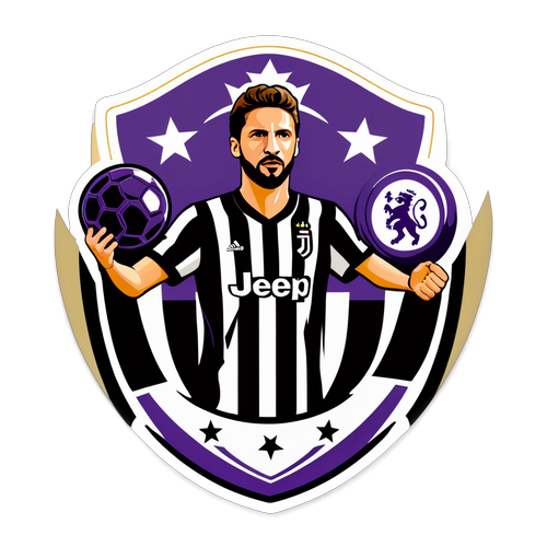 Stiker Kelas untuk Pertandingan Juventus vs Fiorentina