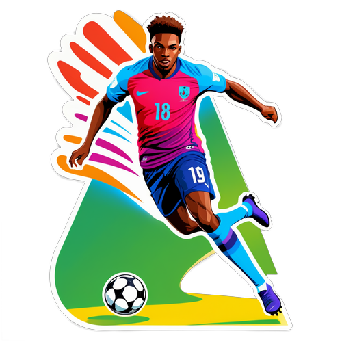 Tyrique George akicheza mpira