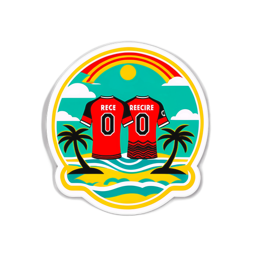 Stiker Bertema Tropis: Rivalitas Flamengo dan Sport Recife