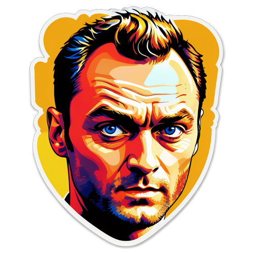 Jude Law i Farger: Oppdag Stickerne som Fanger Hans Filmlegende!