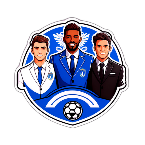 Design cu o echipă de fotbal în afaceri