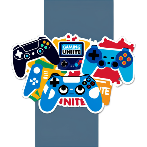 Gaming Community Unite Sticker