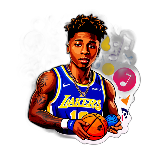 Trendy NBA YoungBoy Sticker