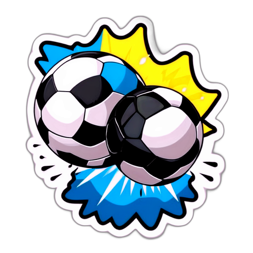 Sticker Dinámico del Partido Botafogo y Ceará