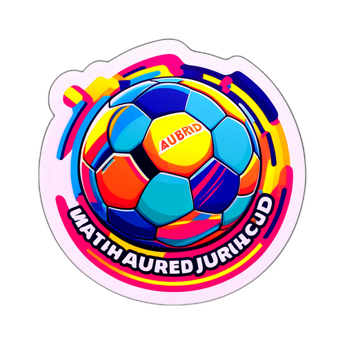 Voetbal Sticker 'Match Aujourd'hui'