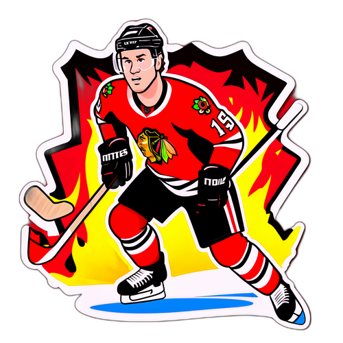 Jääkiekko hahmo Jonathan Toews