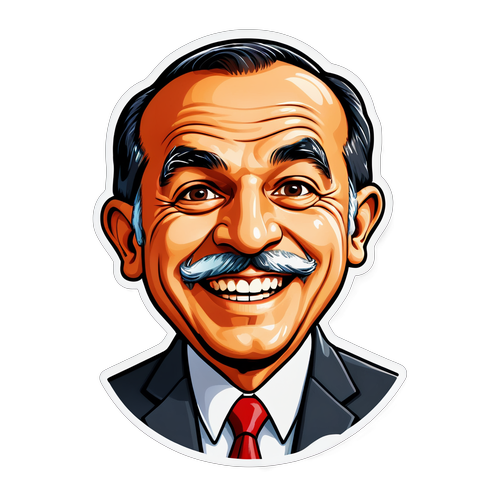 Neşeli Mehmet Ali Erbil Sticker