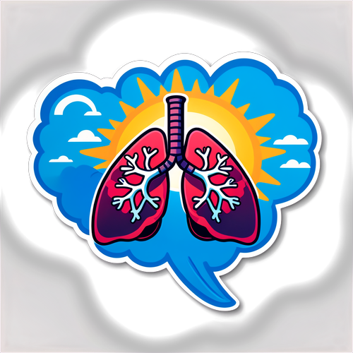 Stiker Kesedaran Pneumonia