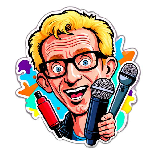 Masiglang Karikatura ni Andy Dick