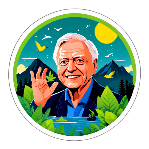 David Attenboroughin Luontoaiheinen Tarra