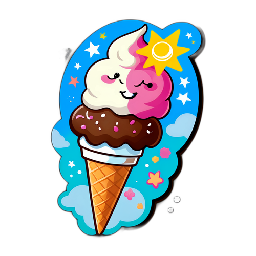 Heerlijke IJsje Sticker
