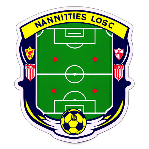 Sticker ya Kandanda: Nantes dhidi ya LOSC