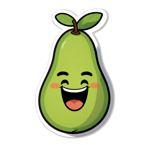 Vrolijke Avocado Spreekt! Dit Is De Positiviteit Die Je Nodig Hebt!