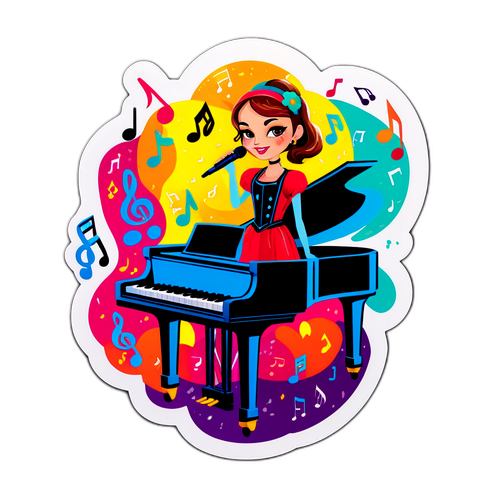 Sticker Irina Rimes în Scena Muzicală
