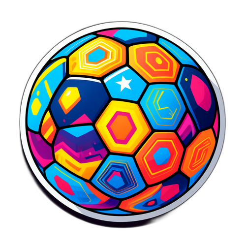 Futuristischer Fußball Vitinha