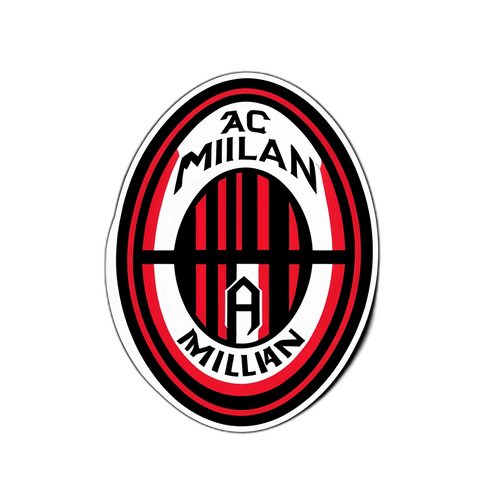 AC Milan Sticker Ontwerp