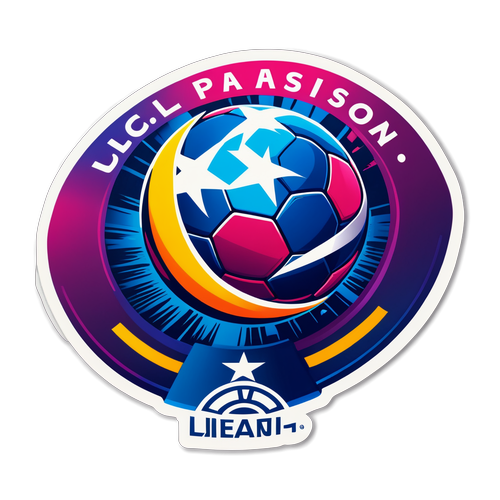 Unleash Your Inner Fan with Our Vibrant UCL Passion Sticker - A Must-Have for Champions League Lovers!