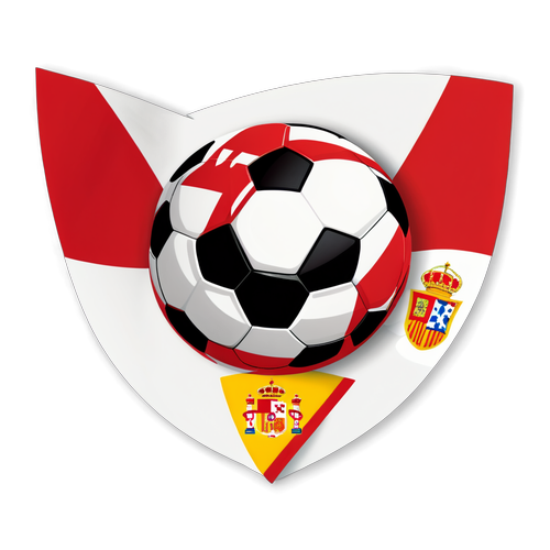 Fodboldfeber: Danmark vs Spanien – Sevores Spirit i Denne Sporty Sticker!