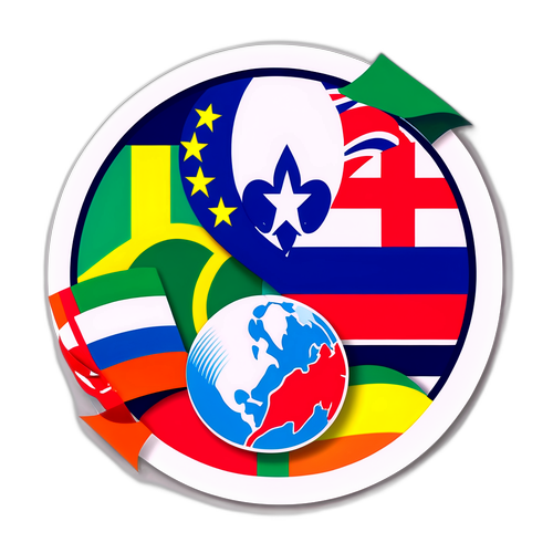 世界棒球經典賽旗幟貼紙設計