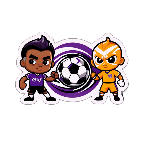 Futbol Temalı Etiket: Orlando City ve Inter Miami Maskotları