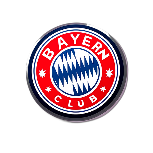 โลโก้ของสโมสรบาเยิร์นในสไตล์หรู