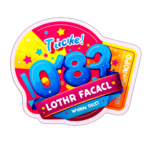 Arte de Bilhete Vencedor da Lotofácil 3460