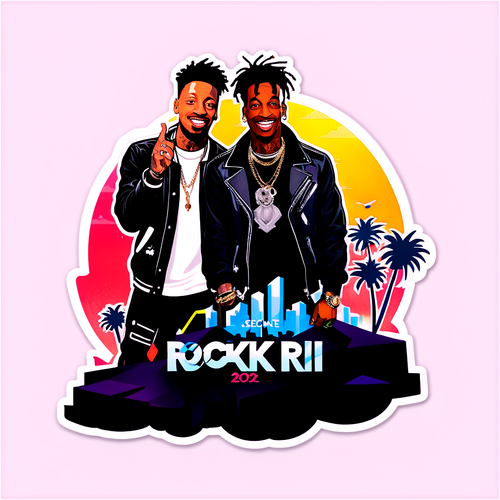 Prepare-se para a Maestria do Rock in Rio 2024: 21 Savage e Travis Scott Brilham em Palcos Iluminados!