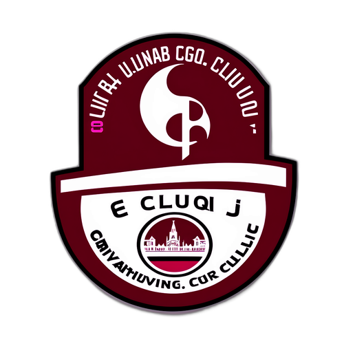 Sticker "U" Cluj - CFR Cluj