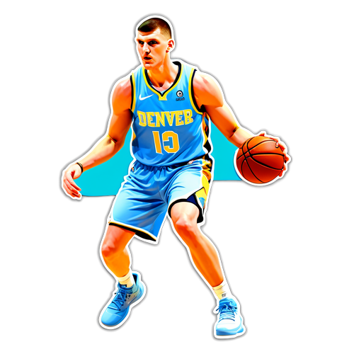 Nikola Jokic: Denverin Koripallojumala - Suuri Taiteilija Kentällä!