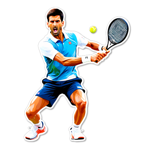 Augmentation de la popularité de Novak Djokovic