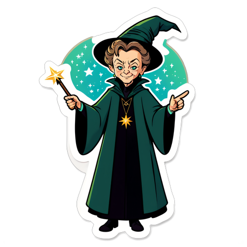 Minerva McGonagall à la Conquête des Étoiles: Un Voyage Magique à Déguster! 