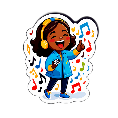 Stiker Ceria Soundoutou Magassa