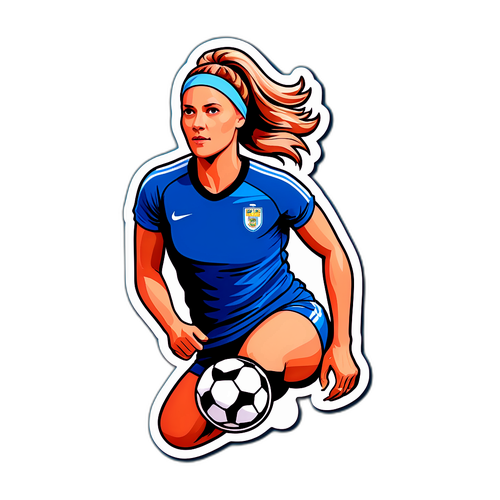 Chic Sticker av Linda Sällström
