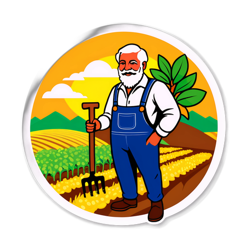 किसान कल्याण योजना काSticker