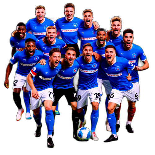 Emoții pe terenul de fotbal