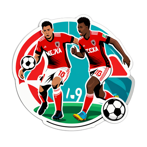Stiker Pertandingan Necaxa vs Atlanta United