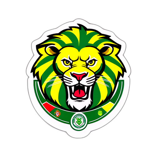 Kibandiko cha Simba cha Sporting CP