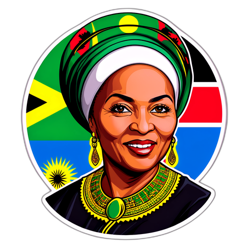 Sticker ya Rais Samia Suluhu Hassan