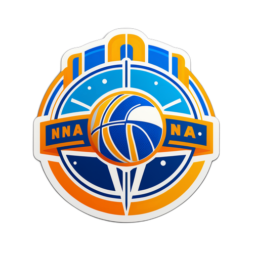 Basketbol Sahası Temalı Sticker