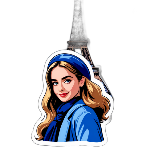 巴黎艾蜜莉第五季時尚貼紙
