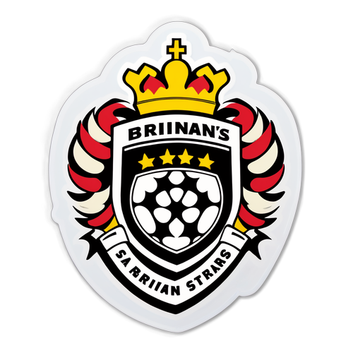 Fotballfansens Drøm! En Fantastisk Klistremerke med Brann og St. Mirren!