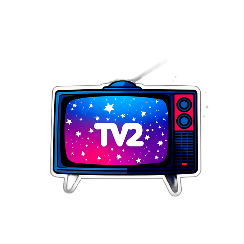 TV2.dk Logo med Stjerner
