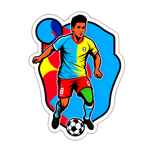 Stiker Sepak Bola Keren untuk Deportes Iquique