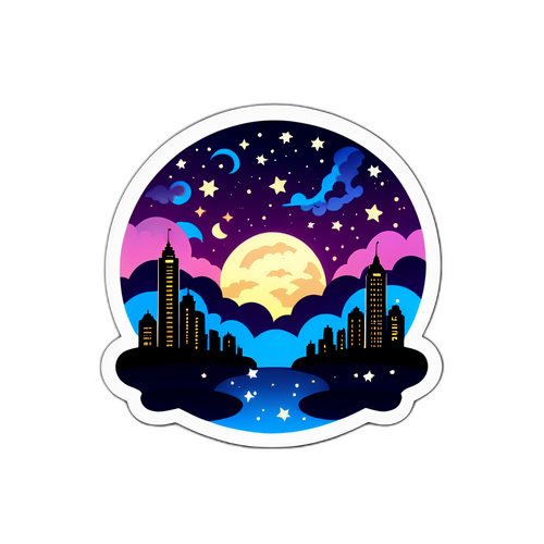 Ikuisen yön romanttinen kaupunkinäky