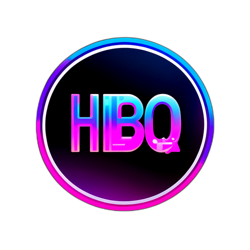 Futuristický design loga HBO Max