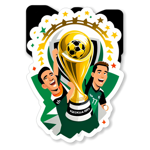 DFB Pokal Trophy Sticker