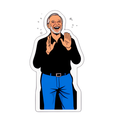 Jan Jaap van der Wal op het podium