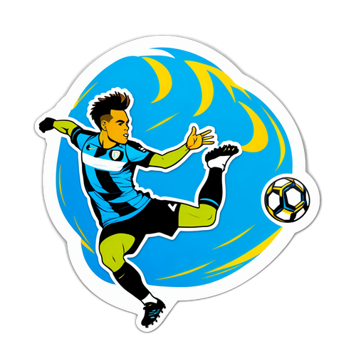 Sticker Dinamis Lautaro Martínez