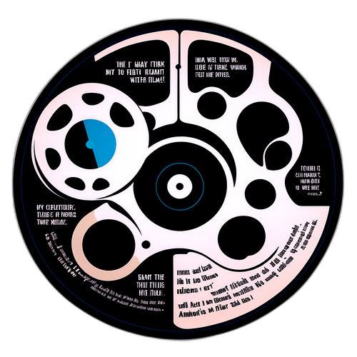 Filmrulle med Ikoniska Citat från Anthony Hopkins